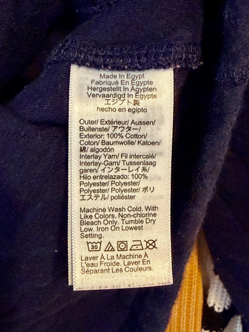 J. Crew Quilted Half-Zip Pullover - Navy Blue - Picture 3 of 9